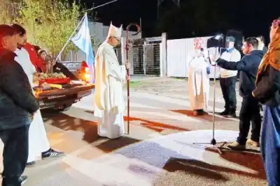 La ciudad de Bandera se rindió a los pies de San Francisco Solano: ¿qué pasó en la misa que nadie esperaba?