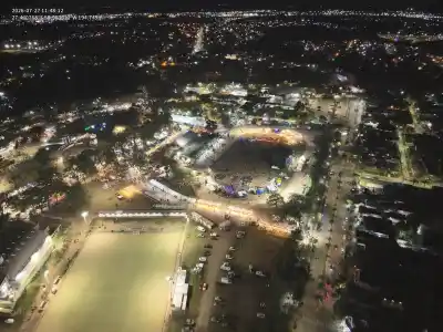 El increíble número de personas que la Policía tuvo que buscar en la Bienal de Esculturas