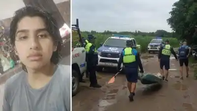 Hallan sin vida a Sebastián, el adolescente arrastrado por el río Salí en Tucumán