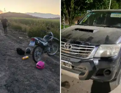 Choque en Burruyacú: el conductor de la camioneta los llevó al hospital por su cuenta