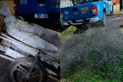 Lo robaron 27 veces, pero esta vez la Policía encontró el botín oculto en un baldío