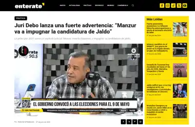 Jaldo firmó el decreto electoral y el manzurismo ya amenaza con impugnarlo