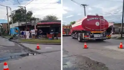Concepción: un incendio por cortocircuito arrasó una fiambrería en Barrio Alvear