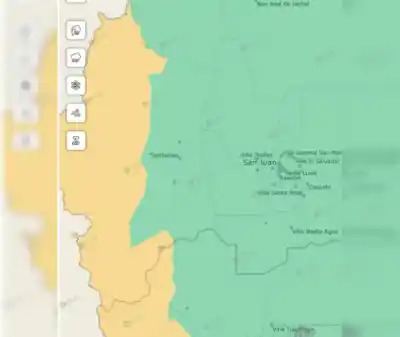 Alerta amarilla en San Juan: la cordillera se prepara para nevadas de hasta medio metro