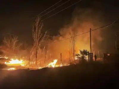 Incendios, evacuados y 51 intervenciones: el saldo del Zonda que azotó San Juan