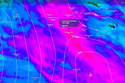 ¿Se viene el temporal más fuerte del año? Una ciclogénesis amenaza al Litoral y Buenos Aires