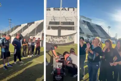 El último abrazo de un hincha de Central Córdoba: su hija lo despidió en el estadio con un mensaje que rompe el alma