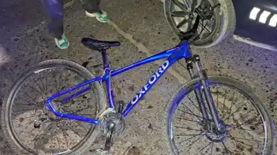 Dos menores intentaron escapar bajo un puente tras robar una bicicleta en Guaymallén