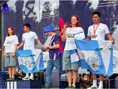 Un formoseño de 19 años dejó helada a la competencia en Rusia: lo que logró en el río Volga