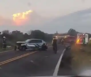 Tres vehículos chocaron en la Ruta 12 y hay heridos: lo que se sabe del siniestro