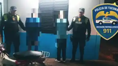 División Patrulleros recupera una moto robada en Tucumán tras una persecución