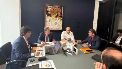 Orrego en Londres: el plan secreto para financiar las obras que cambiarán San Juan