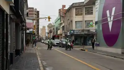 Obras en el centro de Paraná: reparan cloacas y cortan el tránsito en varias calles
