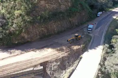 Cortan la ruta en Quebrada La Cébila por obras de asfalto: el detalle que tenés que saber