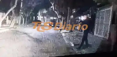 Le robaron el celular mientras trabajaba, lo persiguieron y lo que pasó después fue un caos