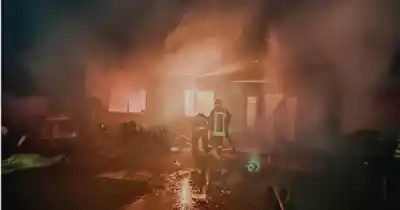 Un caloventor encendió la alarma: el incendio que pudo ser una tragedia en Río Gallegos
