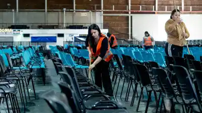 Detrás de la fiesta: el operativo que mantuvo impecable el Predio Ferial durante 10 días