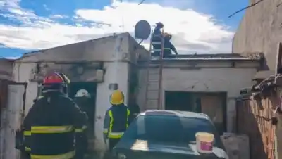 Incendio en Roca: el desgarrador estado del adolescente que fue trasladado al Garrahan