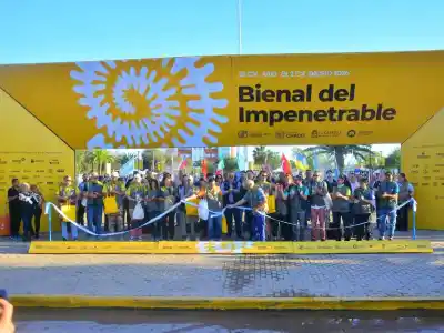No te vas a perder lo que está pasando en la Plaza San Martín: arrancó la Bienal del Impenetrable 2026