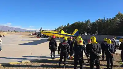 Así entrenaron a las brigadas de San Juan para combatir incendios forestales