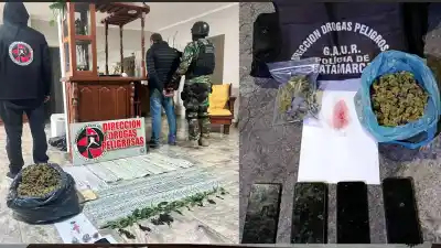 Allanamientos en tres departamentos: secuestraron más de $23 millones y detuvieron a dos personas