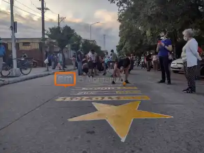 29 Estrellas Amarillas se pintaron en Monteros por el “Día Mundial de Fallecidos en Siniestros Viales”