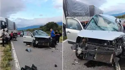 Una pareja de tucumanos mayores resultó gravemente herida tras un choque frontal en la ruta a Catamarca