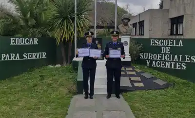 Orgullo pampeano: una instructora policial brilló en un curso nacional y se llevó el mejor promedio