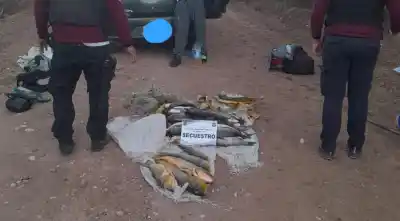 Los atraparon con casi 50 peces en una red: lo que hicieron en Las Lajitas