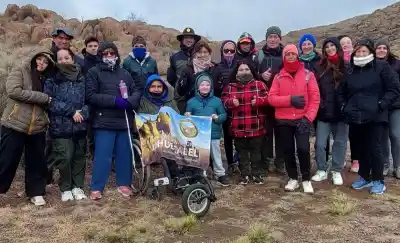 Celebraron el Día del Amigo en el Parque Nacional Lihué Calel con una experiencia inolvidable