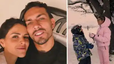 Leandro Paredes y su familia disfrutaron de un refugio de lujo en Bariloche: nieve, spa y paisajes de ensueño