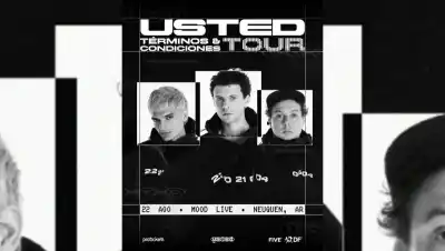 Vuelve Usted Señalemelo a Neuquén: presentan su nuevo disco en Mood Live