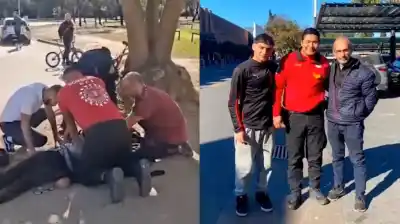 Salió a pedalear, sufrió dos paros cardíacos y una ambulancia lo declaró muerto: la increíble historia de su rescate
