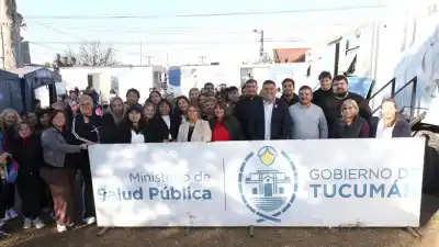 Llegó el Hospital Móvil a Plaza Colón: atención gratuita y sin vueltas para los vecinos