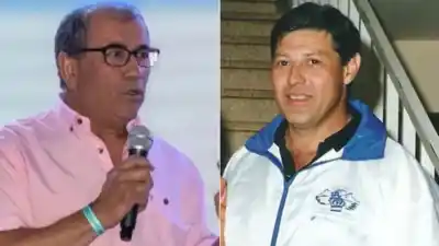 La foto que une a dos próceres del deporte comodorense: Carlos “Yeti” Di Matteo y su “hermano” del alma