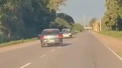 Video: Conductor zigzaguea en la Ruta 308 de Tucumán y genera una situación de alto riesgo