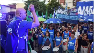 Rodrigo Alonso apuntó contra el Gobierno: “Si no hay acuerdo, la paritaria debe seguir”