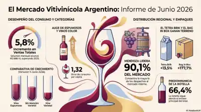 Mendoza arrasa en el mercado vitivinícola mientras San Juan sufre un desplome histórico