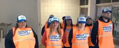Caucete lanza su Brigada Escolar: agentes preparados para proteger a los chicos en la puerta del colegio