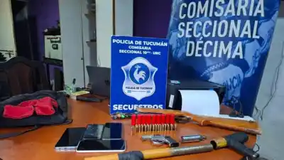 Allanamiento en Tucumán: secuestran revólver y municiones en causa de violencia de género