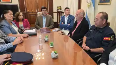 Reunión clave en Seguridad: qué pidieron los Bomberos Voluntarios al Gobierno