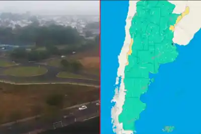 Alerta amarilla en cinco departamentos de Entre Ríos: ¿qué zonas serán las más afectadas?