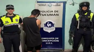 Detienen a un hombre en Concepción tras agredir a un taxista y causar disturbios
