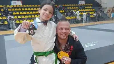 De Catamarca a Córdoba: padre e hija arrasan en las artes marciales