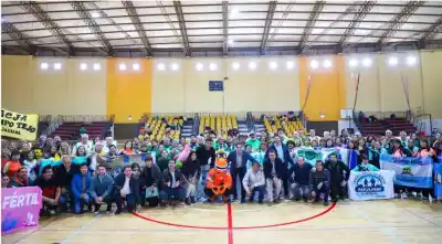 Jáchal se viste de fiesta: arrancaron los Juegos Evita con delegaciones de tres departamentos