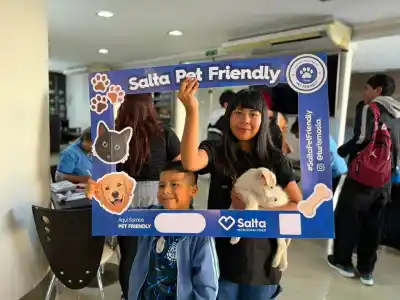 54 perros esperan una segunda oportunidad: la emotiva jornada de adopción en pleno centro salteño