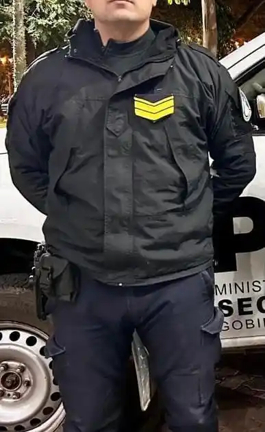 Un sargento de Policía le salvó la vida a una mujer en Belén