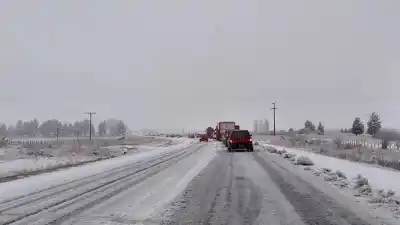 El frío no da tregua: alerta amarilla en toda la provincia de Chubut