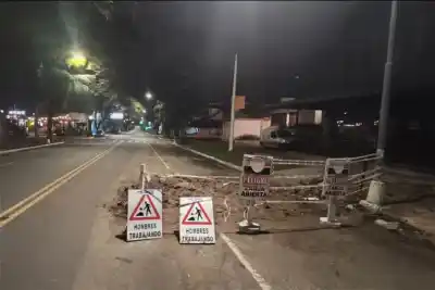Chocó contra un montículo de tierra y terminó con fractura: lo que no se vio en la noche de Concordia