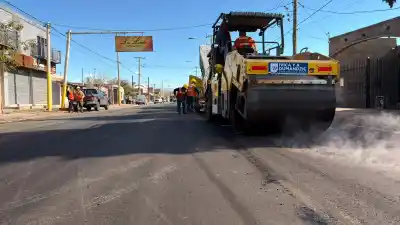 Ya renovaron 900 metros de una avenida clave en Chimbas: ¿cuándo terminarán la obra?